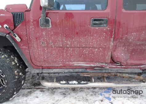 2004 Hummer H2 из США, поврежденный, VIN 5GRGN23U84H110455